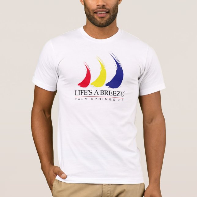 Camiseta La vida es un Breeze®_Paint-The-Wind_Palm Springs (Anverso)
