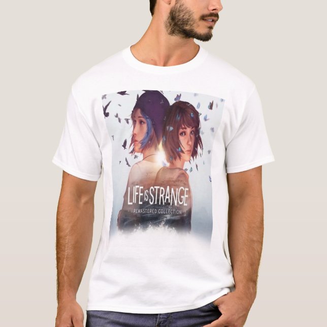 Camiseta La vida es un gráfico extraño de la colección en r (Anverso)