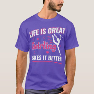 Camiseta La vida es un gran torbellino lo hace mejor Majore