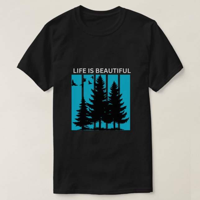 Camiseta La vida es un hermoso regalo perfecto para el amor (Diseño del anverso)