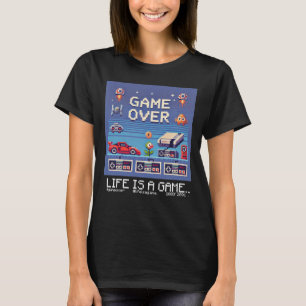 Camiseta La Vida Es Un Juego...: Fin Del Juego (Jugadora Mu