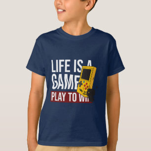 CAMISETA LA VIDA ES UN JUEGO PARA GANAR