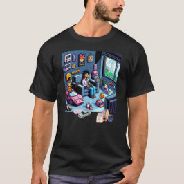 Camiseta La Vida Es Un Juego. #Part2 (8 bits) (camiseta de 