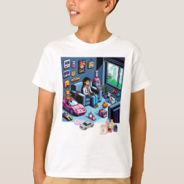 Camiseta La Vida Es Un Juego. #Part2 (8bit) (camiseta de ju