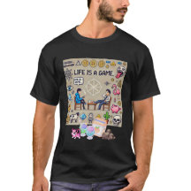 La Vida Es Un Juego. #Part2 (8bit) (camiseta de ju