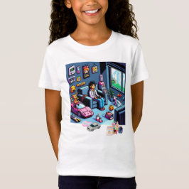 Camiseta La Vida Es Un Juego. #Part2 (8bit) (camiseta de ju