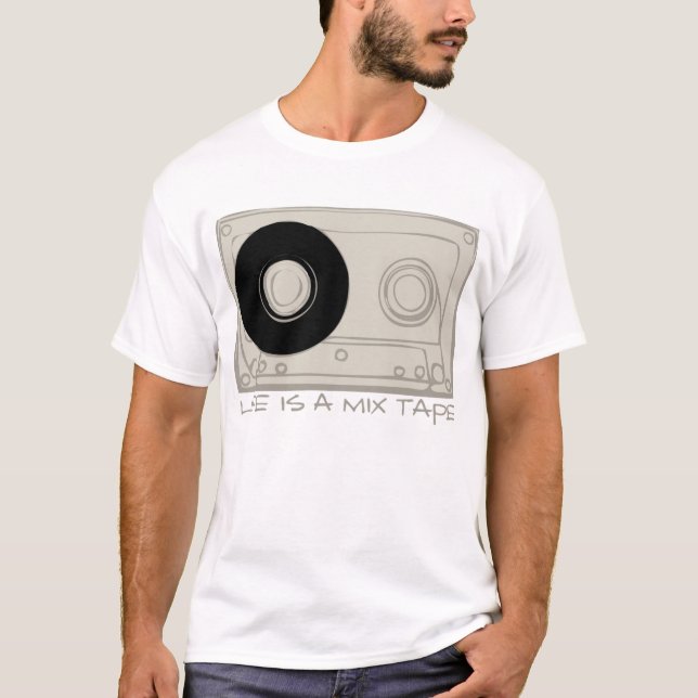 Camiseta La vida es un Mixtape (Anverso)