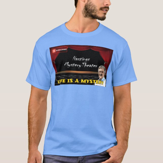 Camiseta La vida es un retro de Mystery Randall Schaefer (Anverso)