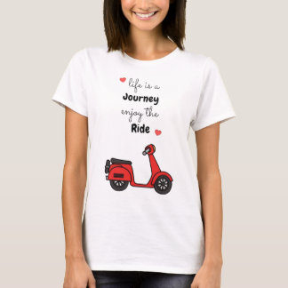 Camiseta La vida es un viaje, disfruta el camino