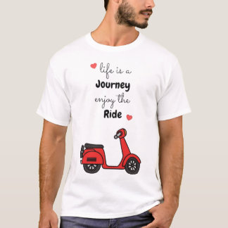 Camiseta La vida es un viaje, disfruta el camino