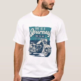 Camiseta La vida es un viaje disfrutar del paseo