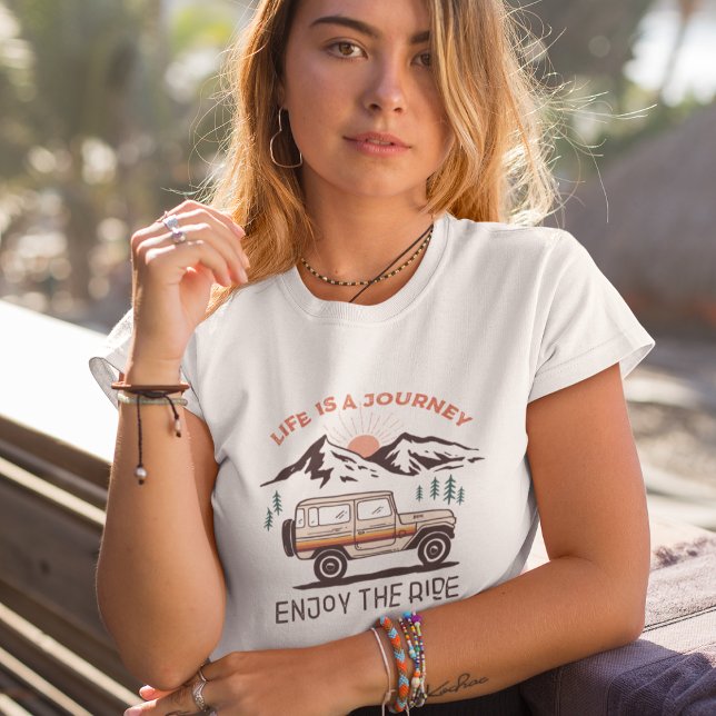 Camiseta La Vida Es Un Viaje Disfrutar El Paseo (Subido por el creador)