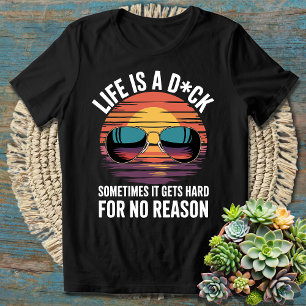 Camiseta La vida es una - Humor divertido sobre las luchas