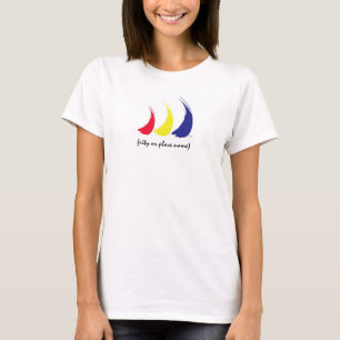 Camiseta La vida es una plantilla Breeze®_Paint-the-Wind