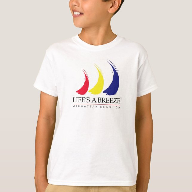Camiseta La vida es una playa de Breeze®_Paint-The-Wind_Man (Anverso)