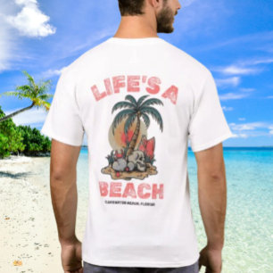 Camiseta La vida es una playa de Salty AF