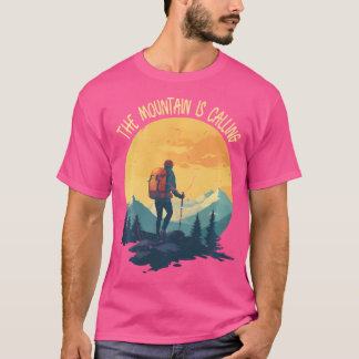 Camiseta La Vida Es Verano Feliz Senderismo De Montaña O