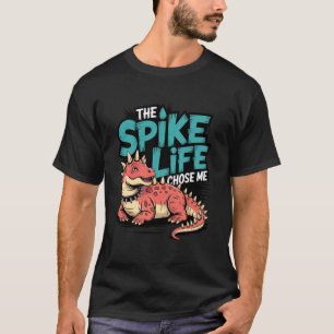 Camiseta La Vida Espinosa Me Eligió Humor De Fósil De Ankyl
