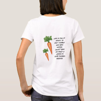 Camiseta La vida está llena de piedras