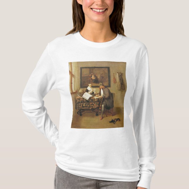 Camiseta La vida estudiosa, 1662 (Anverso)