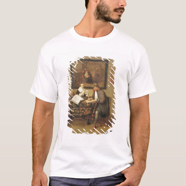 Camiseta La vida estudiosa, 1662 (Anverso)