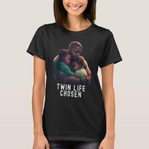 Camiseta La vida gemela de los padres del Día de los Padres