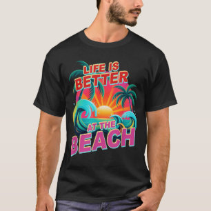 Camiseta La vida linda es mejor en vacaciones de crucero po