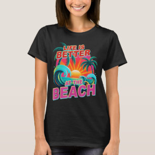Camiseta La vida linda es mejor en vacaciones de crucero po