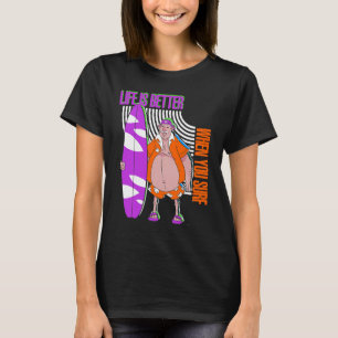 Camiseta La Vida Mejor Cuando Navegas Surfista