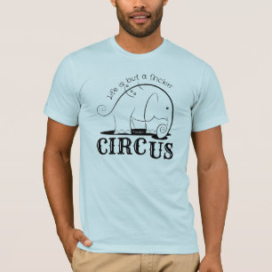 Camiseta La vida no es más que un perro elefante.