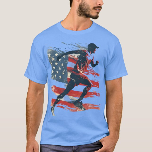Camiseta La vida no es una carrera, es una maratón | Runner (Anverso)