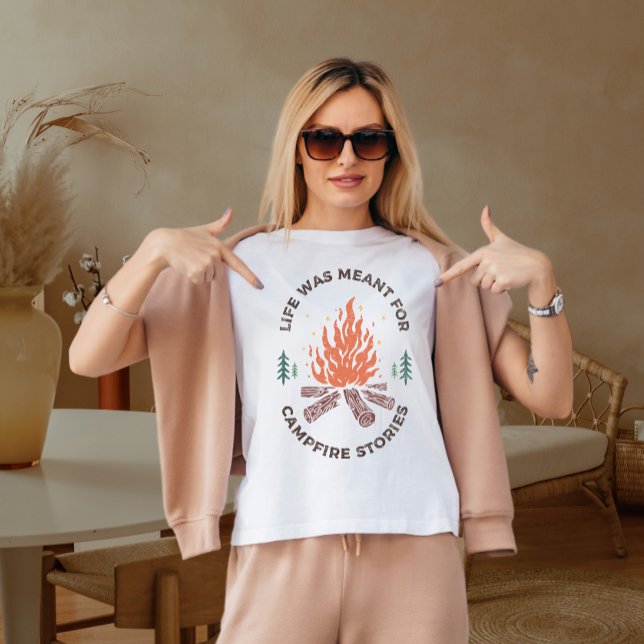 Camiseta La vida no estaba pensada para las historias de fo (Subido por el creador)