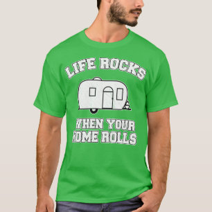 Camiseta La vida rota cuando tu hogar se mueve