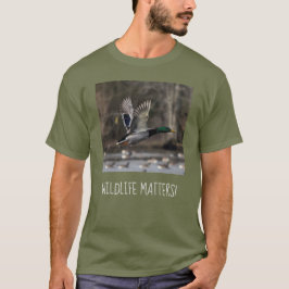 Camiseta ¡La vida salvaje importa!Camiseta básica para homb