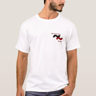 Camiseta La vida se siente alejada del paraíso por el sufri