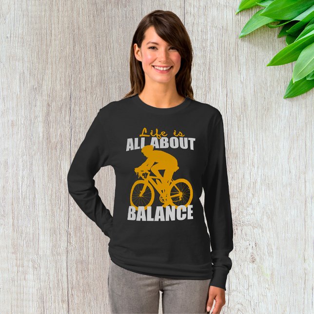 Camiseta La Vida Se Trata De Motivación Del Ciclo De Equili (Subido por el creador)