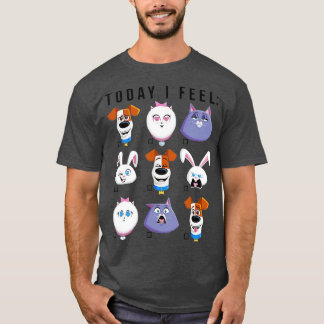 Camiseta La vida secreta de los Mascotas 2 hoy me siento