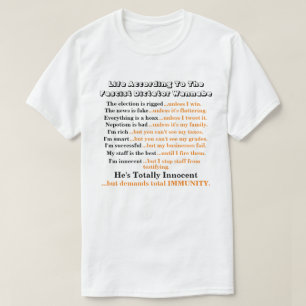 Camiseta La Vida Según El Dictador Fascista Wannabe...