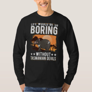 Camiseta La vida sería tan aburrida sin los demonios de Tas