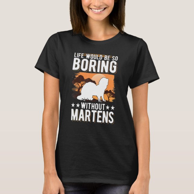 Camiseta La Vida Sería Tan Aburrida Sin Martens (Anverso)