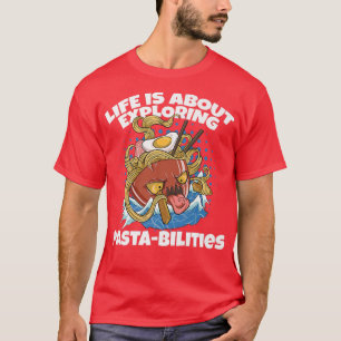 Camiseta La vida siempre es la cocina de pasta