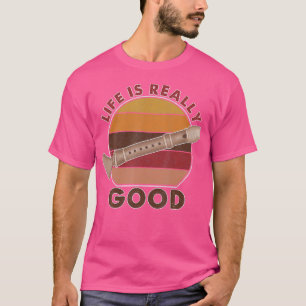 Camiseta La Vida Vintage Es Realmente Buena Fluidez