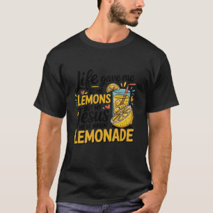 Camiseta La vida vintage me dio limones pero mi Jesús está
