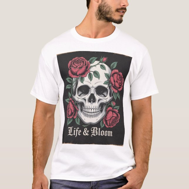 Camiseta "La vida y el florecimiento - El arte gótico del c (Anverso)