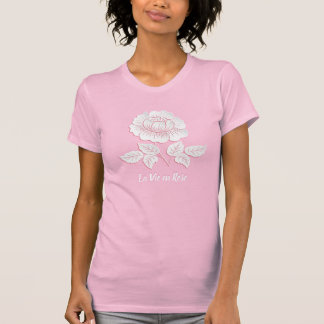 Camiseta La vie en Rosa vida en rosa