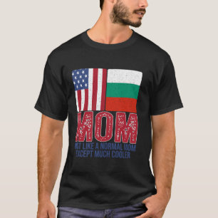 Camiseta La vieja bandera búlgara de Estados Unidos, diseño