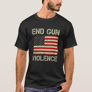 Camiseta La vieja bandera de Estados Unidos pone fin a la v