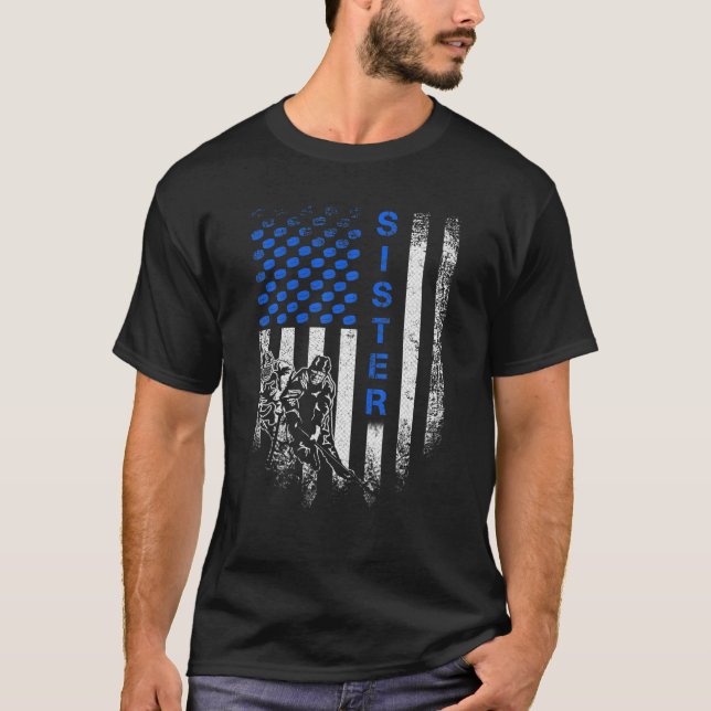 Camiseta La vieja bandera de los Estados Unidos, la orgullo (Anverso)