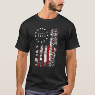 Camiseta La vieja bandera de los Estados Unidos, Patriótica