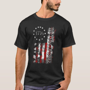 Camiseta La vieja bandera de los Estados Unidos, Patriótica